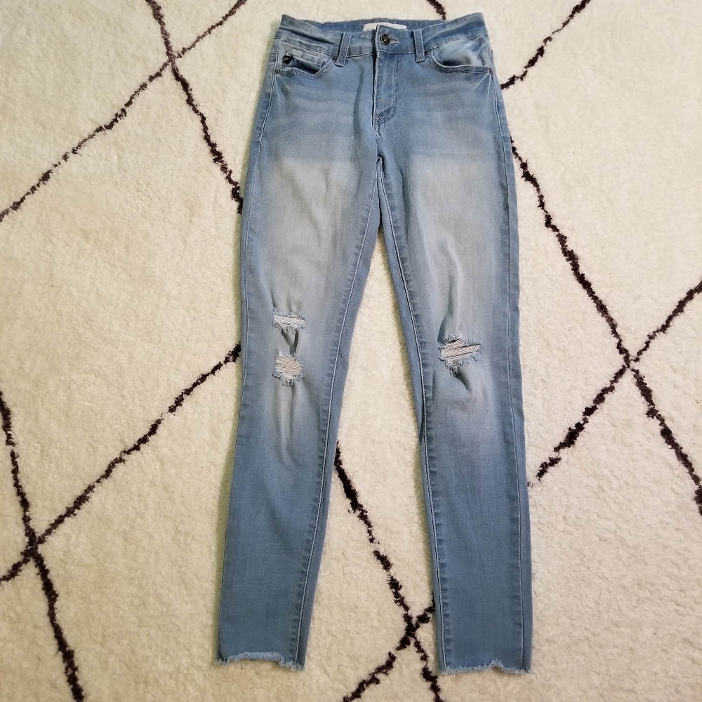 KanCan Light Wash Skinny Jeans 25